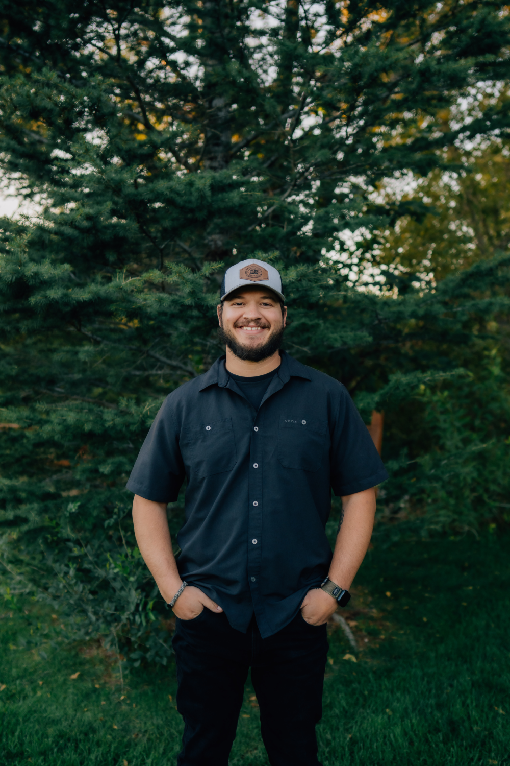 Picture of Jake in a field